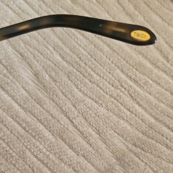 Tiffany & Co. Brown and Gold Glasses - Picture 6 of 6